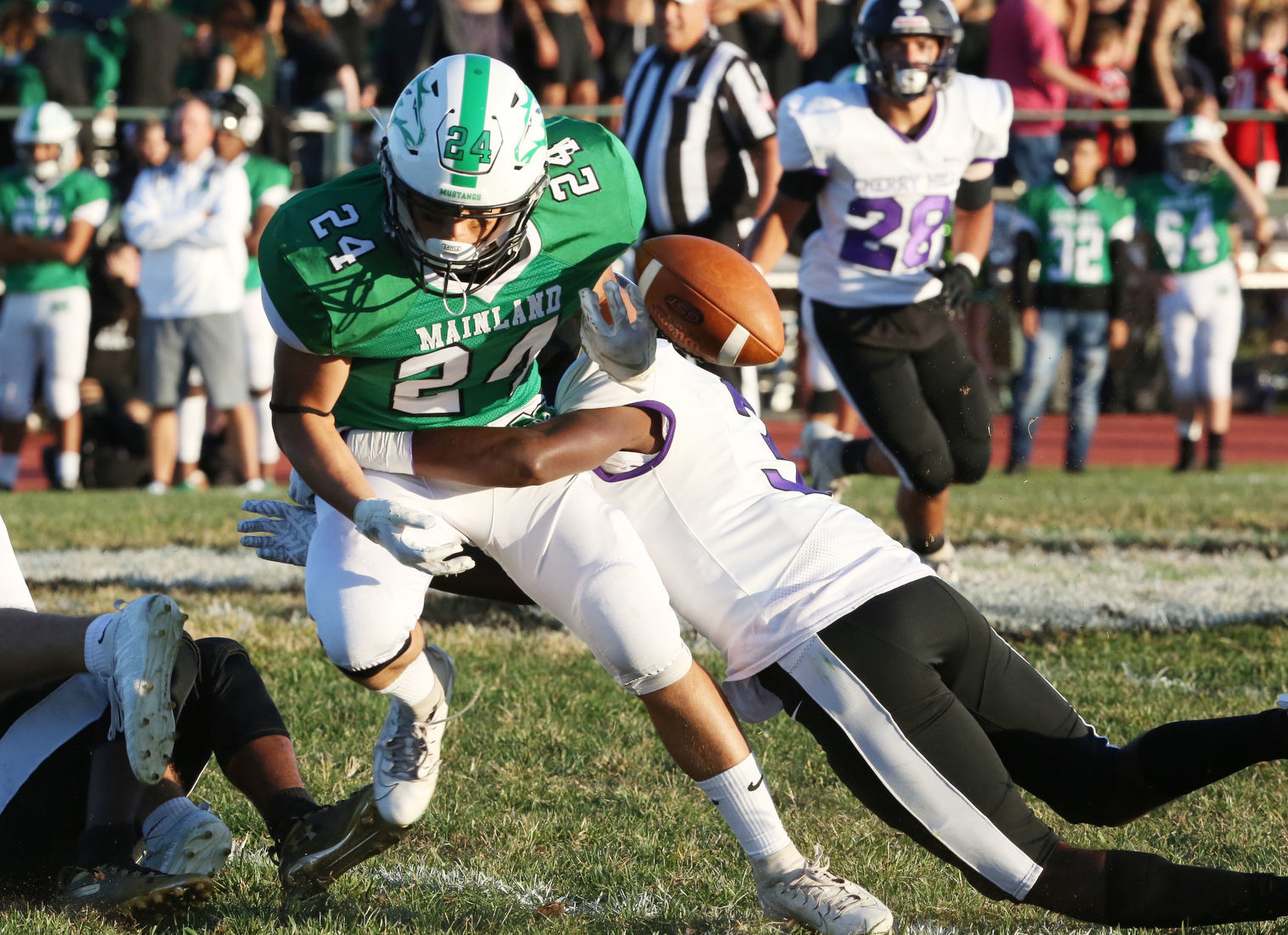Mainland vs Cherry Hill West football